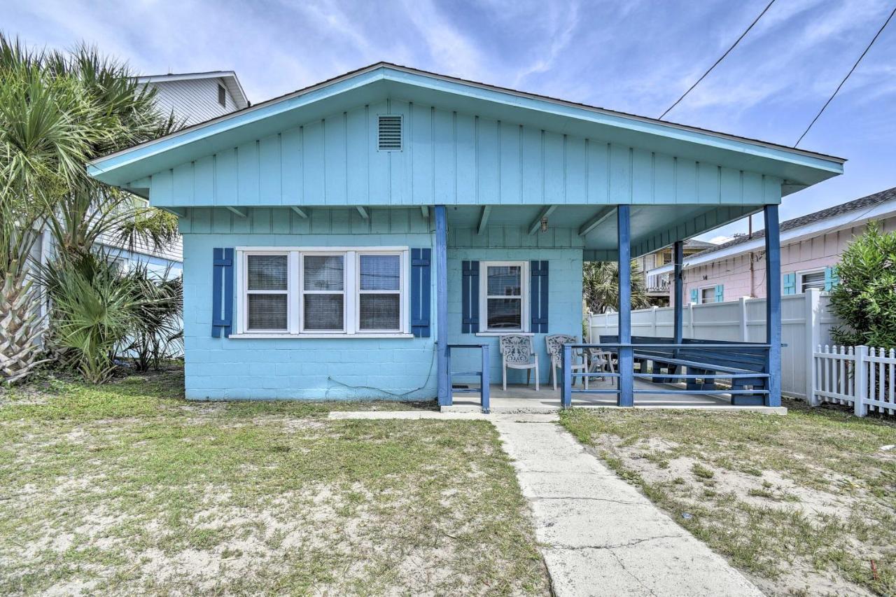 Bright Myrtle Beach Bungalow Steps To The Beach! ภายนอก รูปภาพ