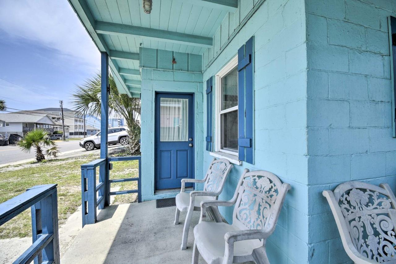 Bright Myrtle Beach Bungalow Steps To The Beach! ภายนอก รูปภาพ