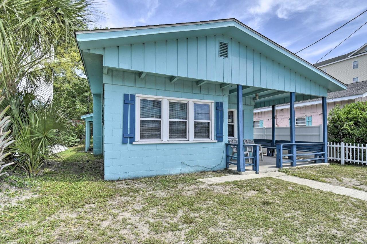 Bright Myrtle Beach Bungalow Steps To The Beach! ภายนอก รูปภาพ