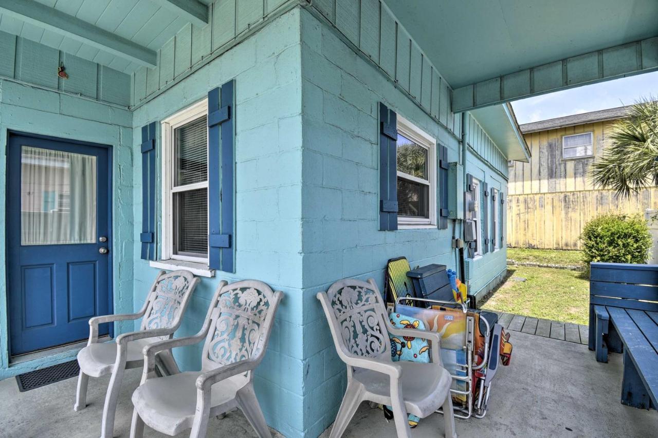 Bright Myrtle Beach Bungalow Steps To The Beach! ภายนอก รูปภาพ