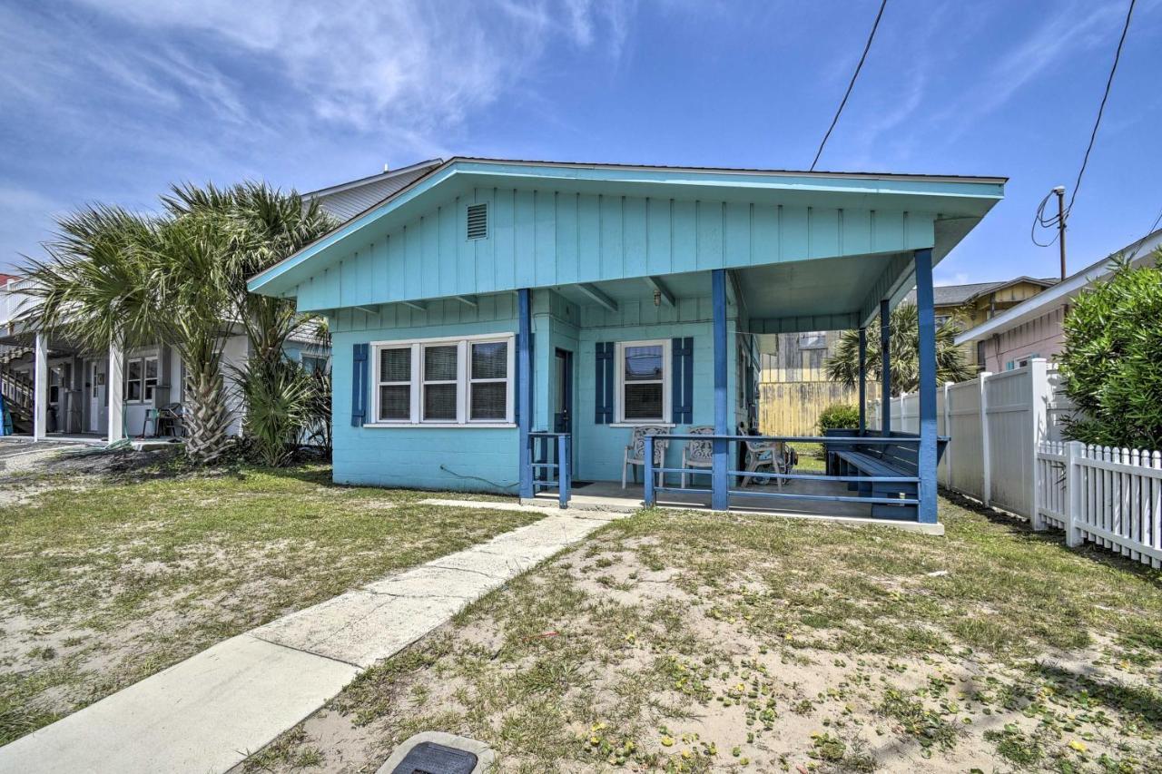 Bright Myrtle Beach Bungalow Steps To The Beach! ภายนอก รูปภาพ