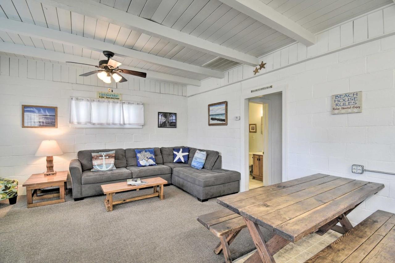 Bright Myrtle Beach Bungalow Steps To The Beach! ภายนอก รูปภาพ