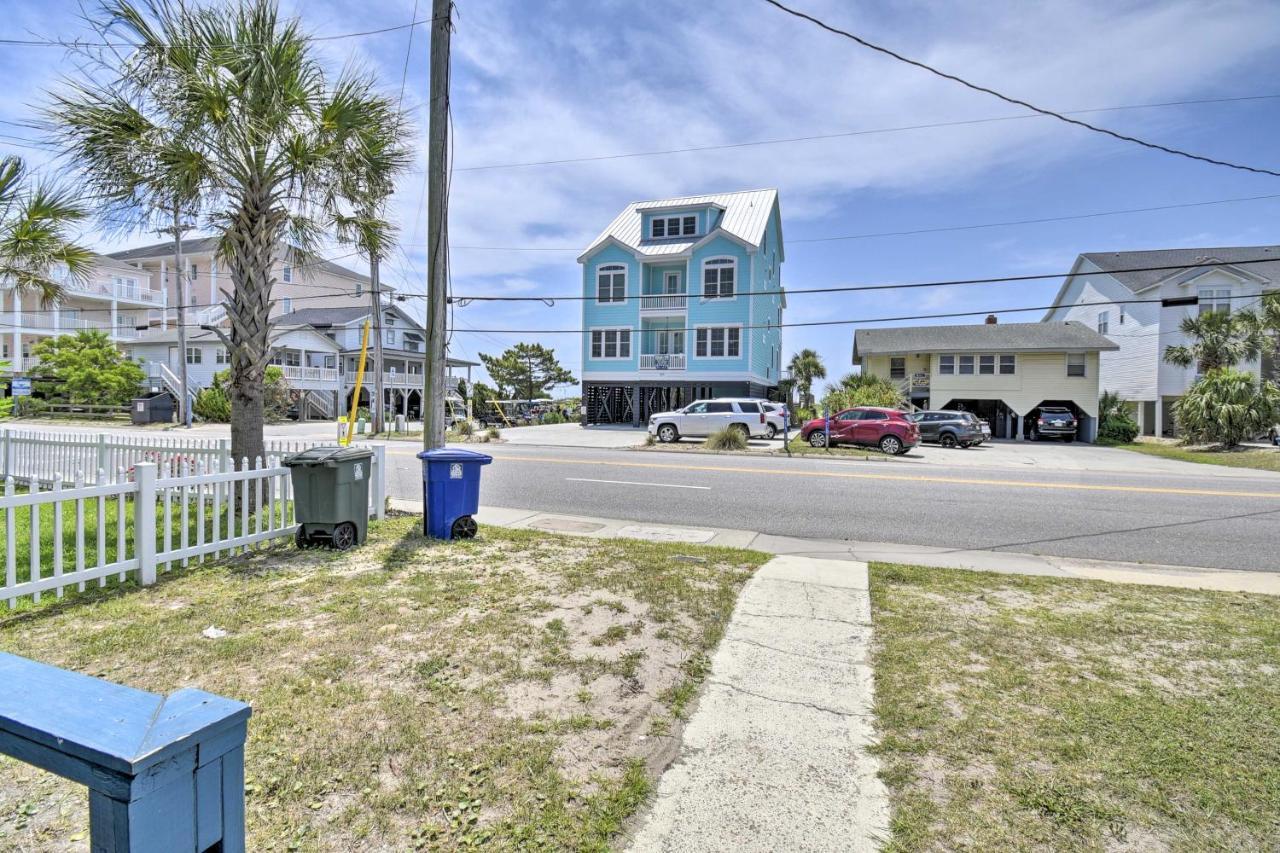Bright Myrtle Beach Bungalow Steps To The Beach! ภายนอก รูปภาพ