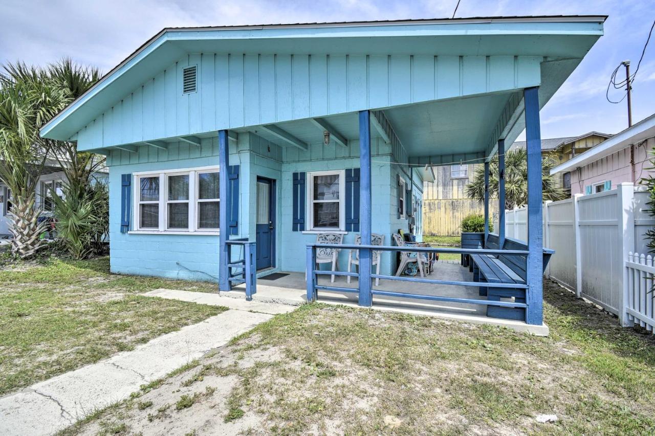 Bright Myrtle Beach Bungalow Steps To The Beach! ภายนอก รูปภาพ