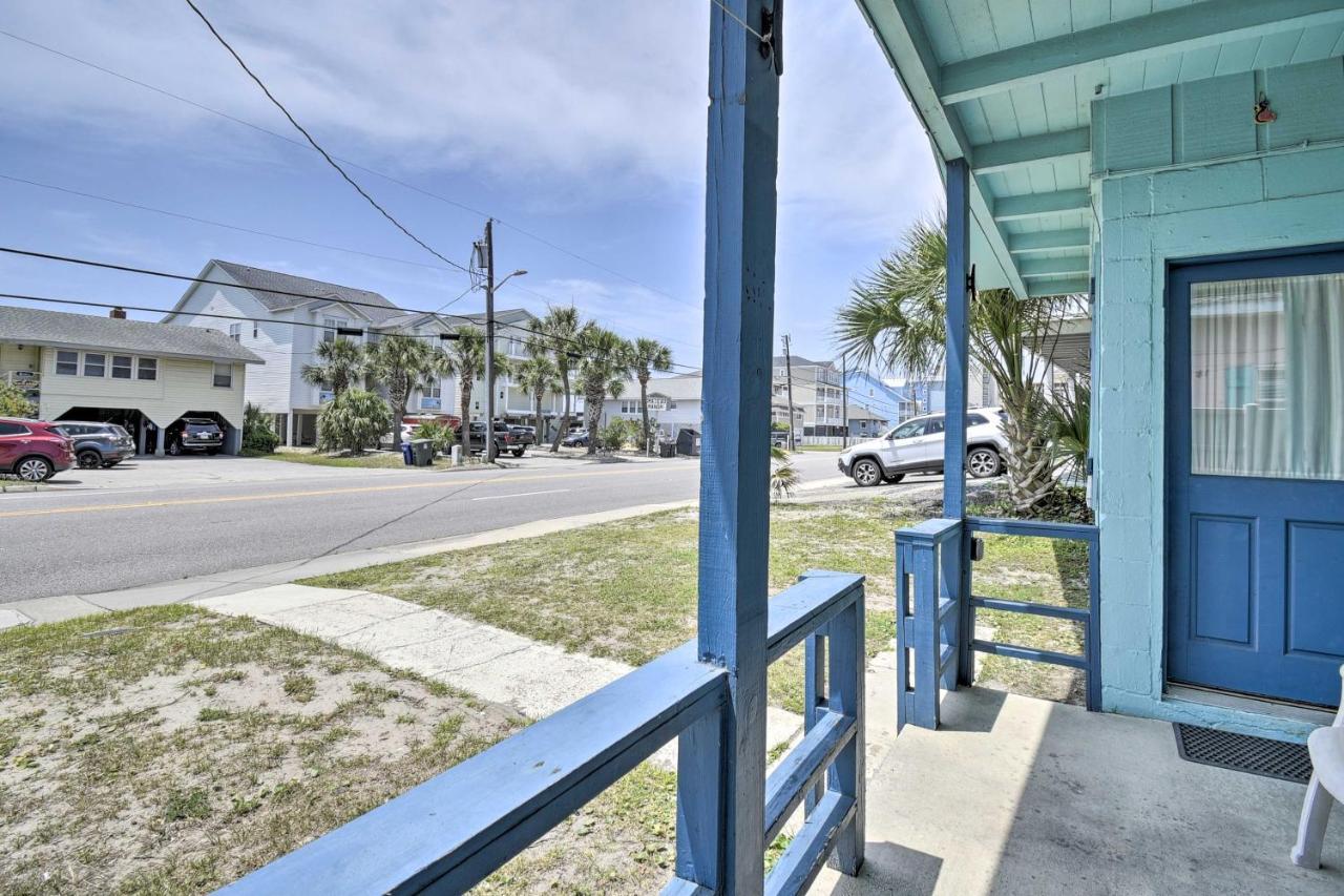 Bright Myrtle Beach Bungalow Steps To The Beach! ภายนอก รูปภาพ