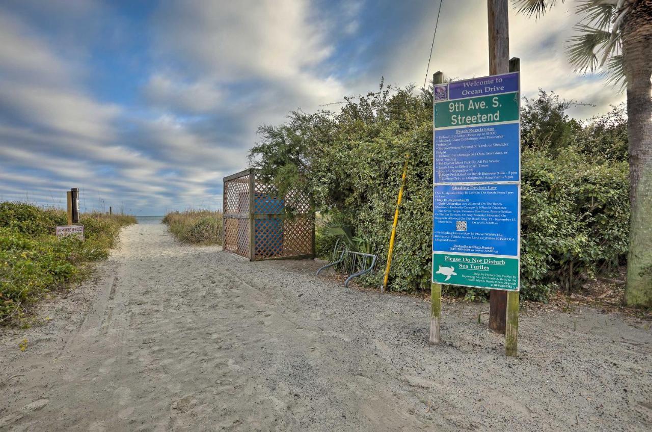 Bright Myrtle Beach Bungalow Steps To The Beach! ภายนอก รูปภาพ